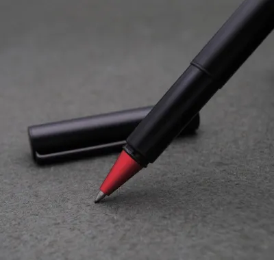 JINHAO 35 Metal 0.7mm Black Roller Ball 